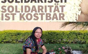 Broschüre mit Elizabet Cabrera Lopez / Welthaus Österreich Broschüre mit Elizabet Cabrera Lopez
